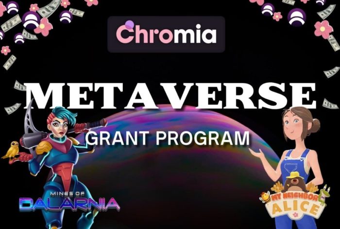 Mines of Dalarnia, My Neighbor Alice и Chromia запускают программу грантов Metaverse на 80 млн. $