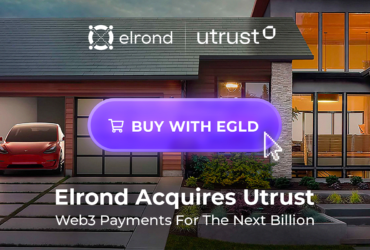 Elrond анонсировал покупку провайдера криптоплатежей Utrust