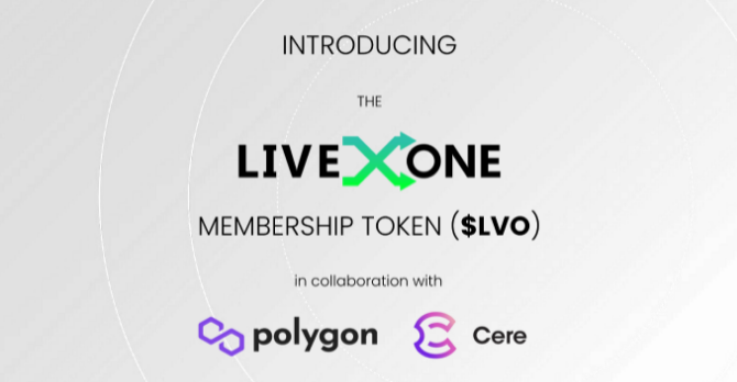 LiveOne, Cere Network и Polygon анонсировали сотрудничество